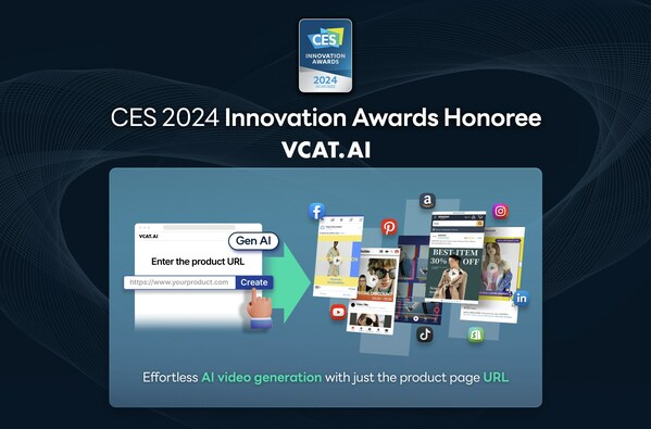 VCAT S AI Video Production Technology Secures Prestigious CES 2024   VCAT039s AI Video Production Technology Secures Prestigious CES 2024 Innovation 