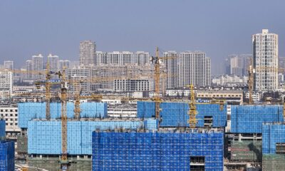 Real estate buildings currently under construction, Huai'an City, Jiangsu Province, China, 5 December 5 2023 (Photo: Reuters).